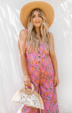 Show Me Your Mumu Goulding Jumpsuit ~ Chantelle's Floral -Show Me Your Mumu MM0 1591 XB22 07