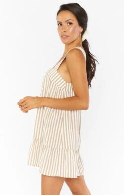 Show Me Your Mumu Goldie Dress ~ Beige Everyday Stripe 19 Show Me Your Mumu Goldie Dress ~ Beige Everyday Stripe -Show Me Your Mumu MM0 1949 TA57 02