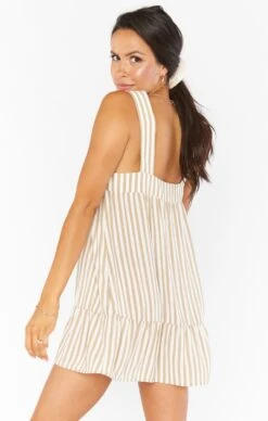 Show Me Your Mumu Goldie Dress ~ Beige Everyday Stripe 20 Show Me Your Mumu Goldie Dress ~ Beige Everyday Stripe -Show Me Your Mumu MM0 1949 TA57 03