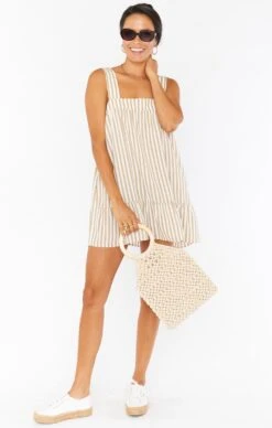 Show Me Your Mumu Goldie Dress ~ Beige Everyday Stripe 21 Show Me Your Mumu Goldie Dress ~ Beige Everyday Stripe -Show Me Your Mumu MM0 1949 TA57 04