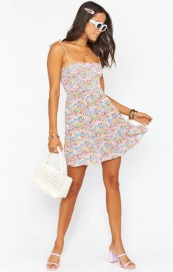 Show Me Your Mumu Liberty Mini Dress ~ Rainbow Fields -Show Me Your Mumu MM0 4246 RG23 05