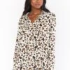Show Me Your Mumu Marcella Shirt ~ Oasis Cheetah -Show Me Your Mumu MM1 1702 OC12 01