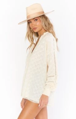 Show Me Your Mumu Journey Tunic ~ Midsummer Ivory -Show Me Your Mumu MM1 4611 MS21 03