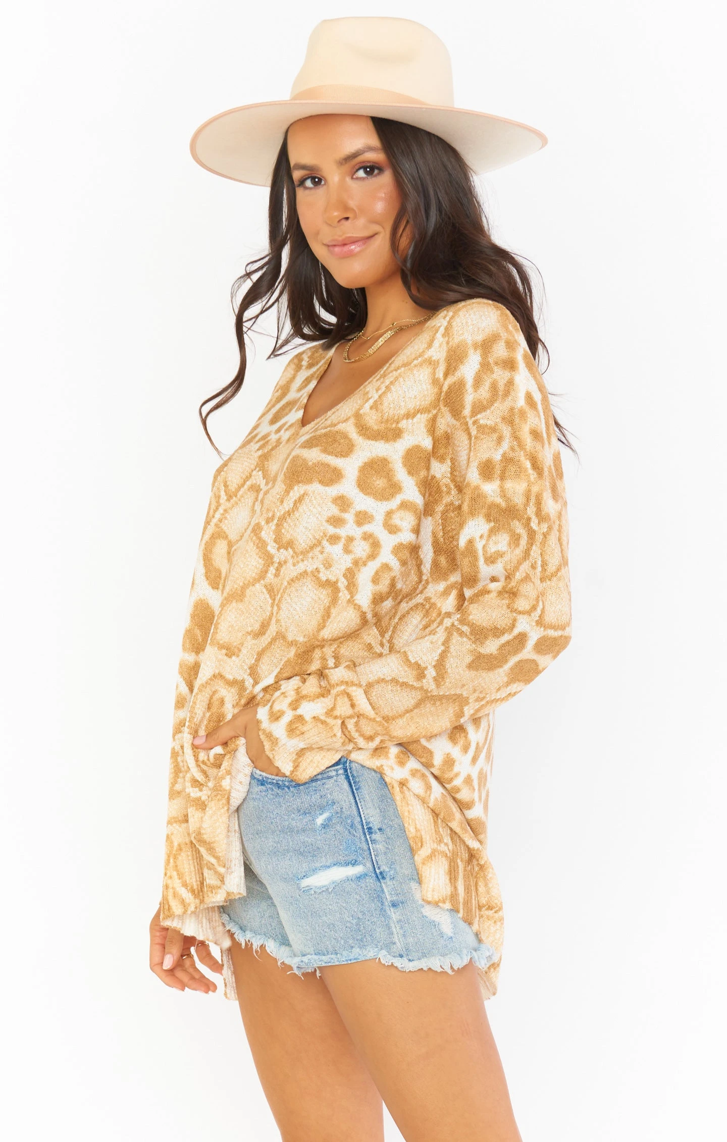 Show Me Your Mumu Cliffside Sweater ~ Sandy Cheetah Knit 5 Show Me Your Mumu Cliffside Sweater ~ Sandy Cheetah Knit - Image 3