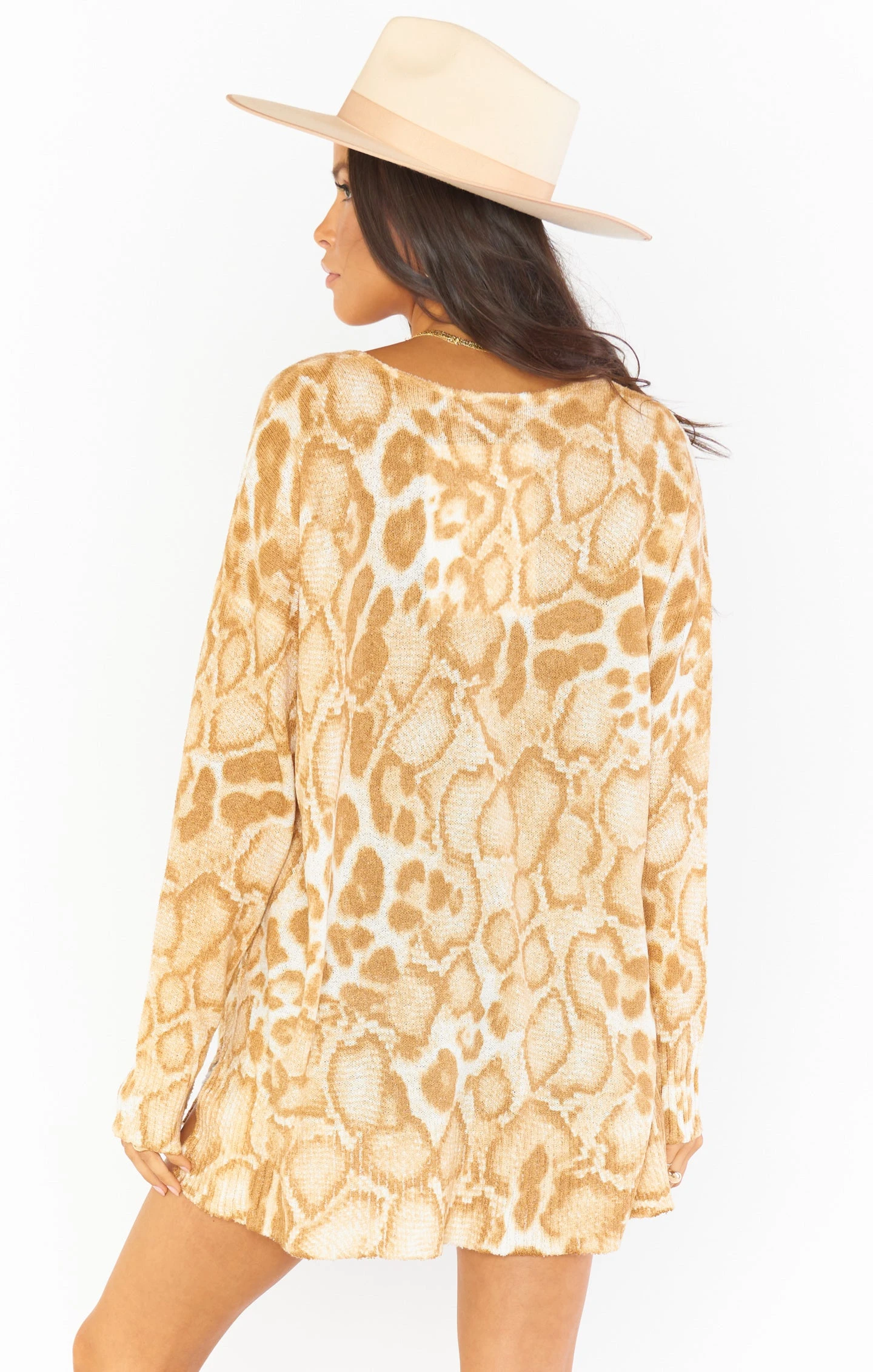 Show Me Your Mumu Cliffside Sweater ~ Sandy Cheetah Knit 6 Show Me Your Mumu Cliffside Sweater ~ Sandy Cheetah Knit - Image 4