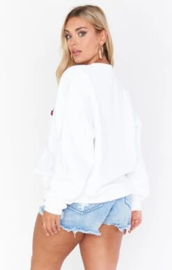 Show Me Your Mumu Stanley Sweatshirt ~ Pizza Graphic -Show Me Your Mumu MM1 4725 PG13 01 5