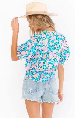 Show Me Your Mumu Leslie Top ~ Violets Garden -Show Me Your Mumu MM1 4789 LM87 03