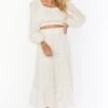 Show Me Your Mumu Miley Midi Skirt ~ Cream -Show Me Your Mumu MM2 4606 WH57 01 6df3186e f342 495b b687 d092e8892bbb