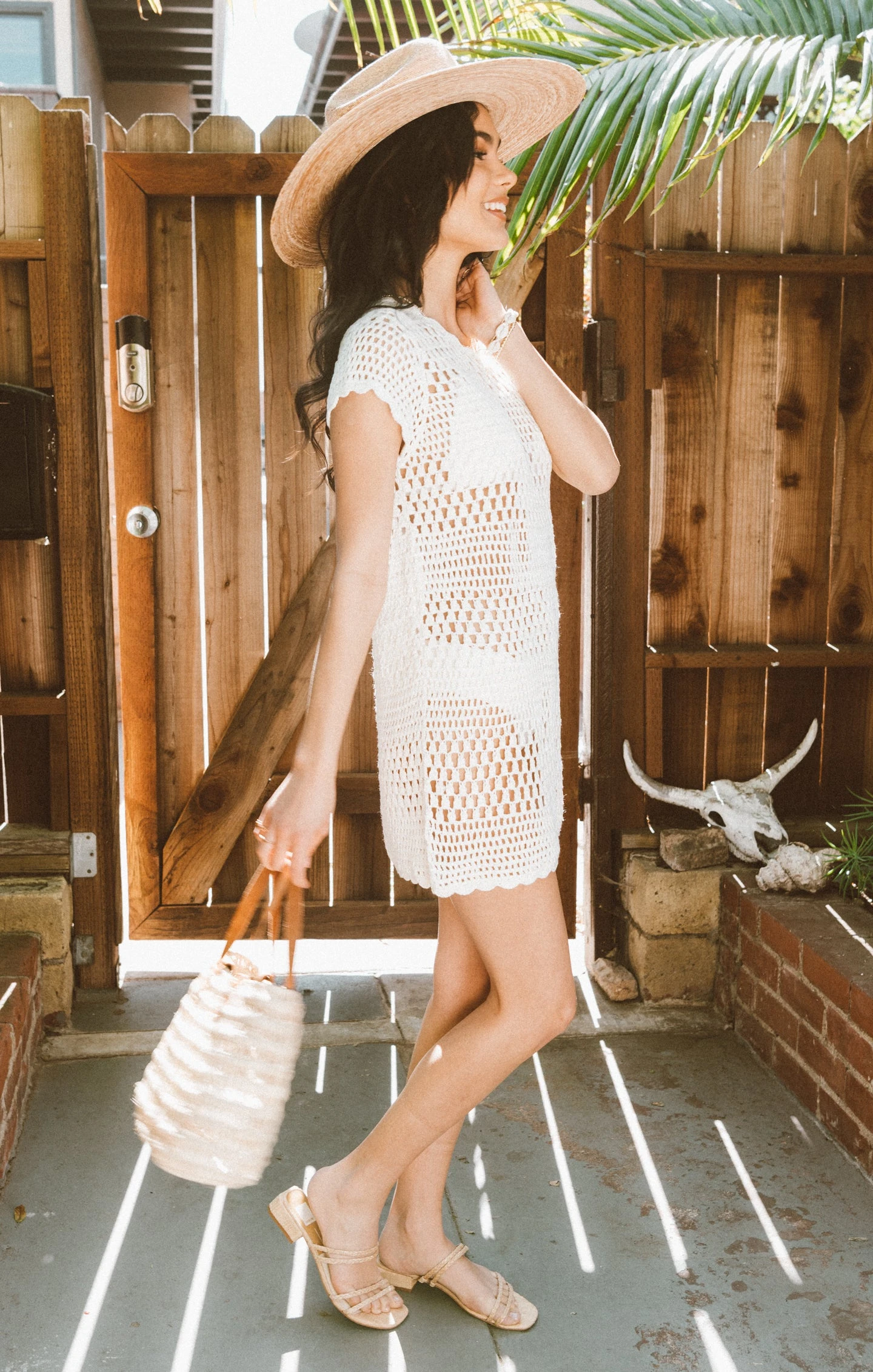 Show Me Your Mumu Cleo Coverup ~ White Crochet 8 Show Me Your Mumu Cleo Coverup ~ White Crochet - Image 6