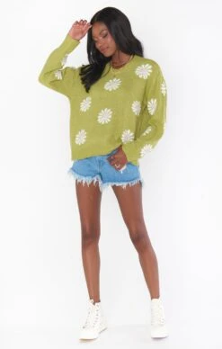 Show Me Your Mumu Seasons Change Sweater ~ Flower Power Knit