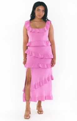 Show Me Your Mumu Greta Dress ~ Pink Lilac Stretch -Show Me Your Mumu MM2 5280 PI65 01 3