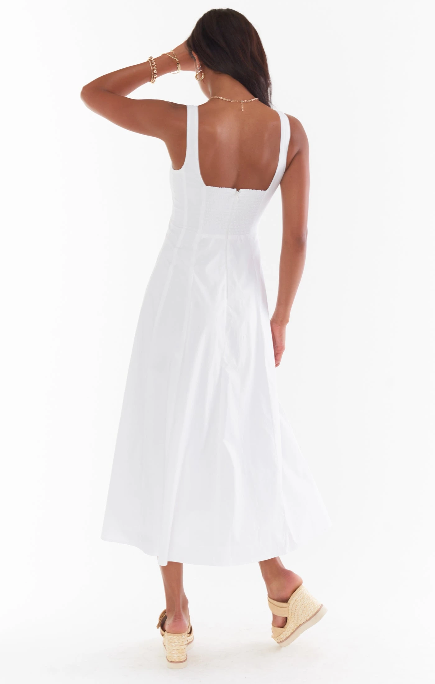 Show Me Your Mumu Prim Dress ~ White Poplin 6 Show Me Your Mumu Prim Dress ~ White Poplin - Image 4
