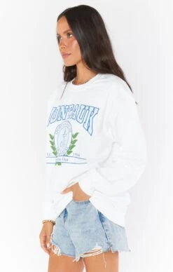 Show Me Your Mumu Stanley Sweatshirt ~ Montauk Graphic 12 Show Me Your Mumu Stanley Sweatshirt ~ Montauk Graphic -Show Me Your Mumu MM3 4725 MT29 03