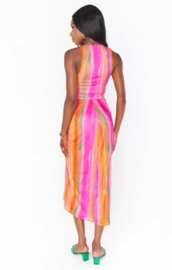 Show Me Your Mumu Dazy Skirt ~ Sunrise Stripe Mesh -Show Me Your Mumu MM3 5124 SU88 01 1 4a09ff9a a591 4dac af62 d2757b641bc2