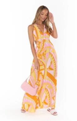 Show Me Your Mumu Marisol Maxi Dress ~ Caribbean Cocktail -Show Me Your Mumu MM3 5436 SP15 01