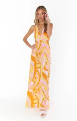 Show Me Your Mumu Marisol Maxi Dress ~ Caribbean Cocktail -Show Me Your Mumu MM3 5436 SP15 02