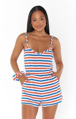 Show Me Your Mumu Scrunchie ~ Americana Terry 12 Show Me Your Mumu Scrunchie ~ Americana Terry -Show Me Your Mumu MM3 5588 KN84 01