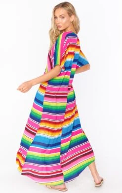 Show Me Your Mumu Get Twisted Maxi Dress ~ Serape Party -Show Me Your Mumu MM6 170 SP05 03