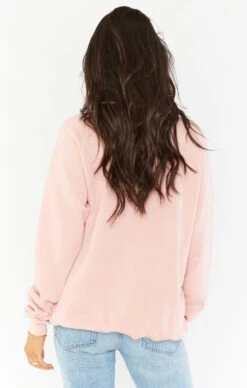 Show Me Your Mumu Coulter Sweatshirt ~ Pink Auntie Graphic -Show Me Your Mumu MM9 4141 PA76 03