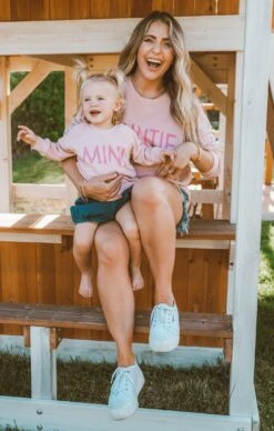 Show Me Your Mumu Coulter Sweatshirt ~ Pink Auntie Graphic