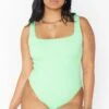 Show Me Your Mumu The Scrunch One Piece ~ Green Melon