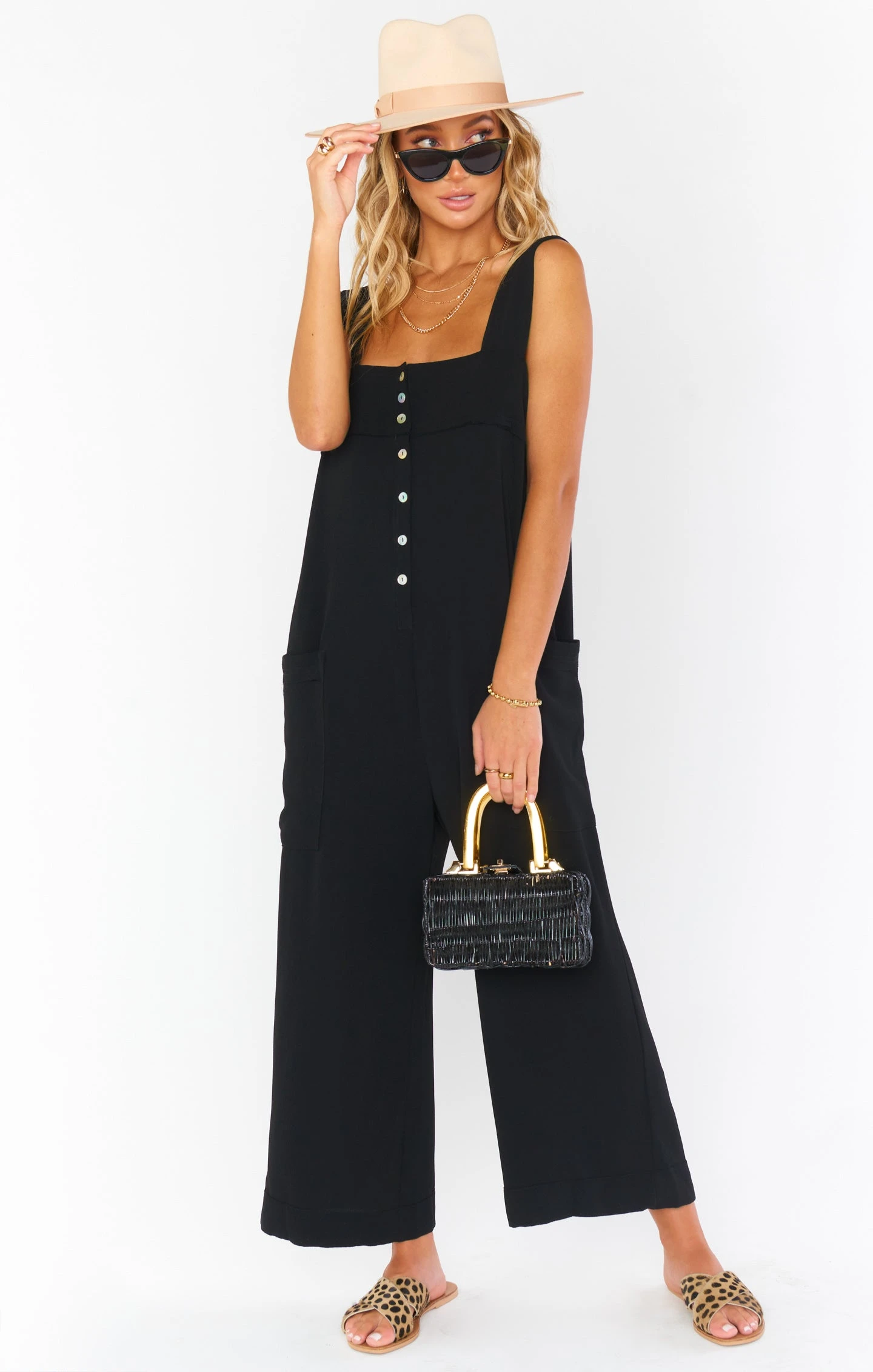 Show Me Your Mumu Run Around Jumpsuit ~ Black 6 Show Me Your Mumu Run Around Jumpsuit ~ Black - Image 4