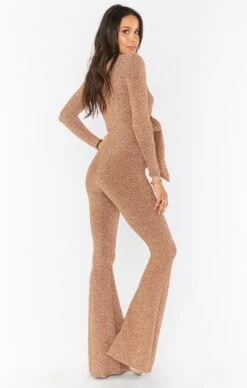 Show Me Your Mumu Martina Wrap Jumpsuit ~ Gold Shimmy Shine 9 Show Me Your Mumu Martina Wrap Jumpsuit ~ Gold Shimmy Shine -Show Me Your Mumu MR0 4558 SS55 04
