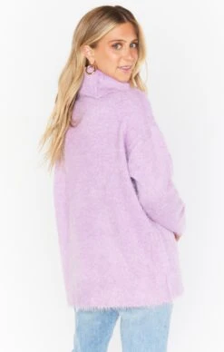 Show Me Your Mumu Fatima Turtleneck Sweater ~ Purple Pink Fuzzy Knit 8 Show Me Your Mumu Fatima Turtleneck Sweater ~ Purple Pink Fuzzy Knit -Show Me Your Mumu MR1 4370 WT04 01 3