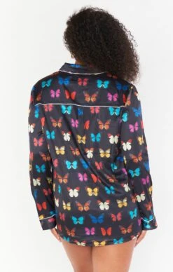 Show Me Your Mumu Favorite PJ Set ~ Butterflies In My Eyes Black 10 Show Me Your Mumu Favorite PJ Set ~ Butterflies In My Eyes Black -Show Me Your Mumu MR1 5071 BE07 01 3