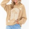 Show Me Your Mumu Stanley Sweatshirt ~ Paradise Graphic -Show Me Your Mumu MR2 4275 PA06 01 2