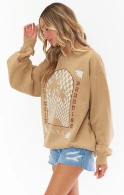 Show Me Your Mumu Stanley Sweatshirt ~ Paradise Graphic -Show Me Your Mumu MR2 4275 PA06 01 3
