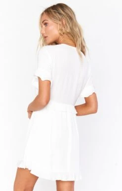 Show Me Your Mumu Virginia Dress ~ White Speckle Dots -Show Me Your Mumu MS0 1758 WH59 03