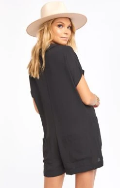 Show Me Your Mumu Yvette Romper ~ Black -Show Me Your Mumu MS0 4150 BK57 03