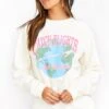 Show Me Your Mumu Vada Sweatshirt ~ Catch Flights Graphic -Show Me Your Mumu MS0 4164 CF19 01