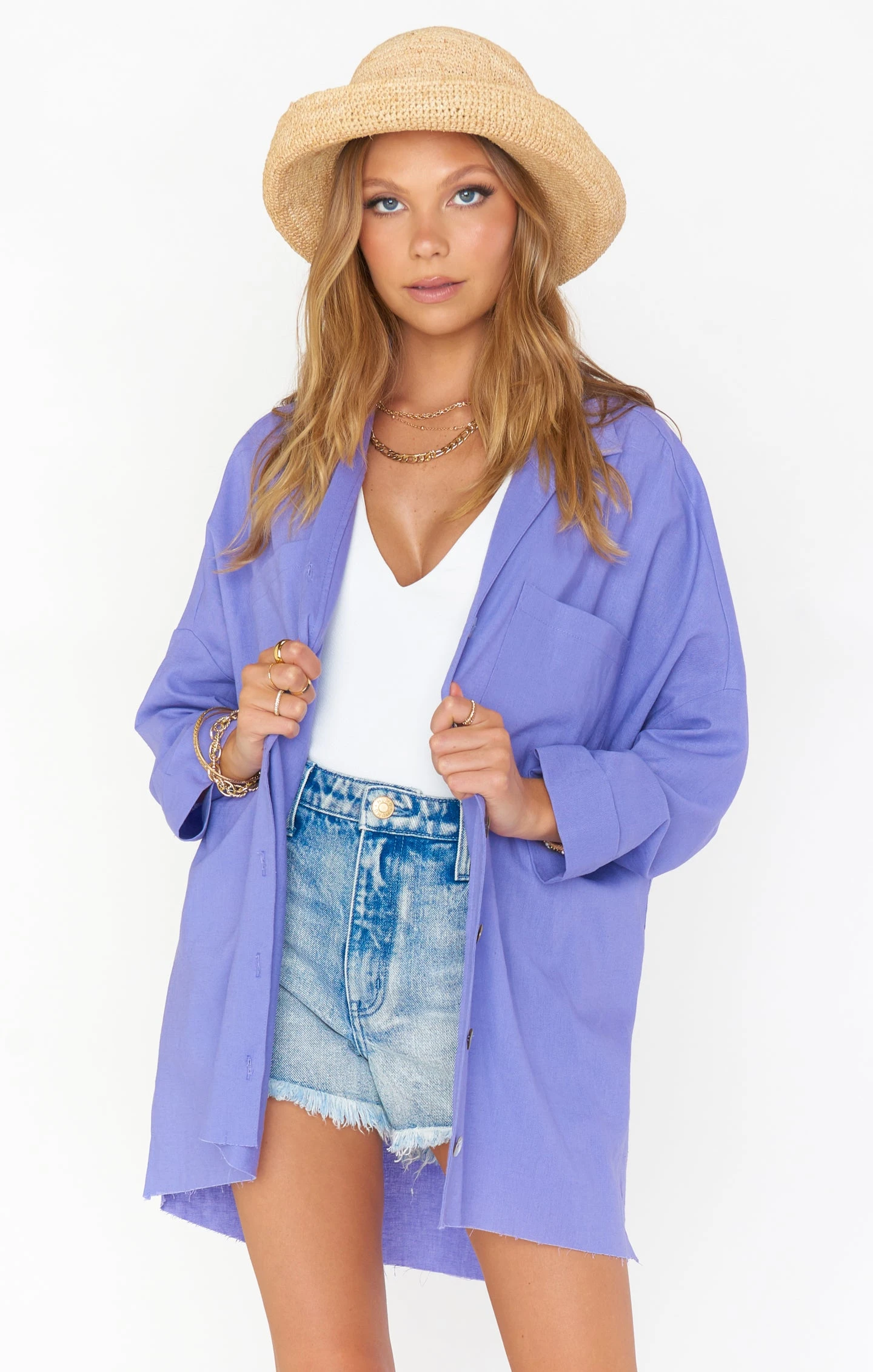 Show Me Your Mumu Johns Button Down Shirt ~ Starling Linen 4 Show Me Your Mumu Johns Button Down Shirt ~ Starling Linen - Image 2