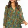 Show Me Your Mumu Alicia Tunic ~ Original Peacock -Show Me Your Mumu MS0 996 OP18 01