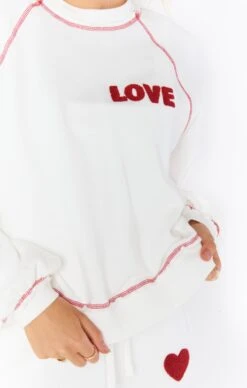 Show Me Your Mumu Swipe Left Sweatshirt ~ Loveland Graphic -Show Me Your Mumu MS1 4566 LO72 04