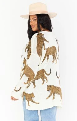 Show Me Your Mumu Hug Me Sweater ~ Tossed Leopard Knit 18 Show Me Your Mumu Hug Me Sweater ~ Tossed Leopard Knit -Show Me Your Mumu MS1 4567 TO56 01 3