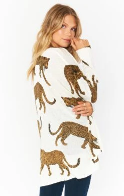 Show Me Your Mumu Hug Me Sweater ~ Tossed Leopard Knit 20 Show Me Your Mumu Hug Me Sweater ~ Tossed Leopard Knit -Show Me Your Mumu MS1 4567 TO56 03
