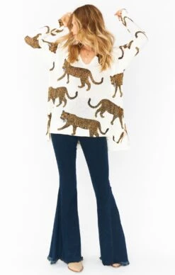Show Me Your Mumu Hug Me Sweater ~ Tossed Leopard Knit 26 Show Me Your Mumu Hug Me Sweater ~ Tossed Leopard Knit -Show Me Your Mumu MS1 4567 TO56 05