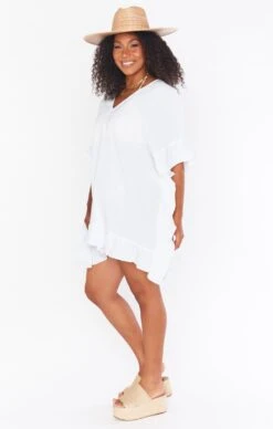 Show Me Your Mumu Linda Tunic ~ White -Show Me Your Mumu MS1 4671 WG87 01 2