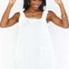 Show Me Your Mumu Sunshine Dress ~ White Linen -Show Me Your Mumu MS1 4728 WH47 01 1