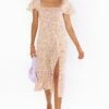 Show Me Your Mumu Brenda Midi Dress ~ Lovely Flowers -Show Me Your Mumu MS2 4427 XE05 01