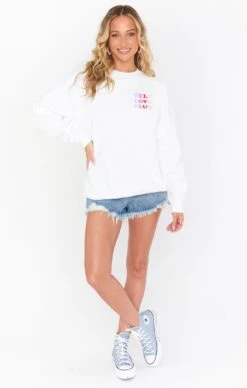 Show Me Your Mumu Stanley Sweatshirt ~ Self Love Graphic -Show Me Your Mumu MS2 4725 SL15 01
