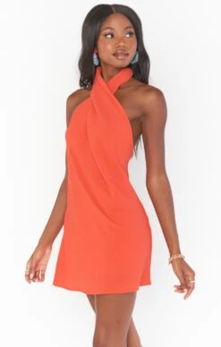 Show Me Your Mumu Jasmine Halter Mini Dress ~ Bellini -Show Me Your Mumu MS2 4880 OG29 01 1