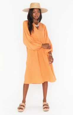 Show Me Your Mumu Kenya Dress ~ Orange