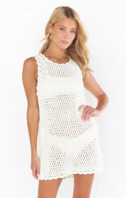 Show Me Your Mumu Sweeney Dress ~ Bright White Crochet 14 Show Me Your Mumu Sweeney Dress ~ Bright White Crochet -Show Me Your Mumu MS3 5214 02