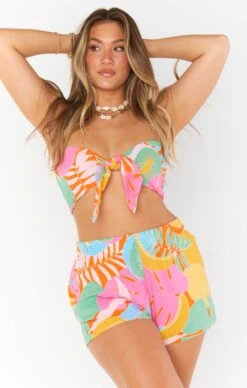 Show Me Your Mumu Hendrix Shorts ~ Tropical Fruit -Show Me Your Mumu MS3 5561 FP01 01
