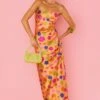 Show Me Your Mumu Taylor Tube Maxi Dress ~ Poppin Poppy -Show Me Your Mumu MS3 5592 XC62 01