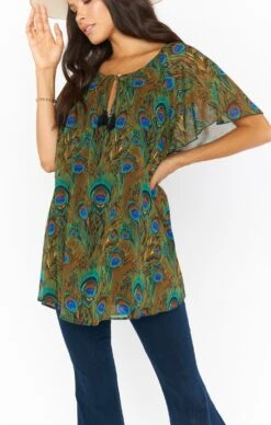 Show Me Your Mumu Juana Tassel Tunic ~ Original Peacock 11 Show Me Your Mumu Juana Tassel Tunic ~ Original Peacock -Show Me Your Mumu MS7 525 OP18 01